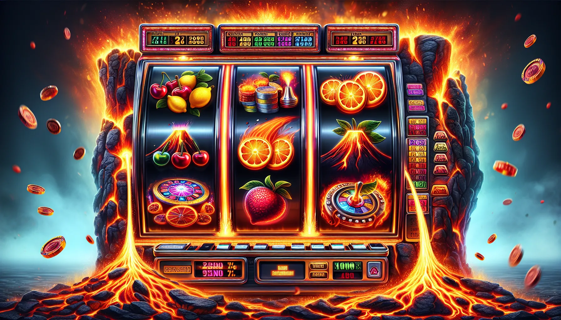 Игровой автомат 3 coin volcanoes